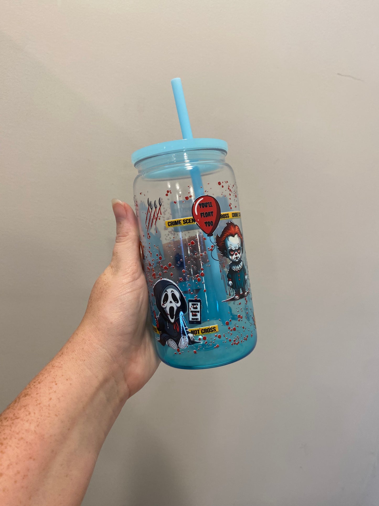 Ready to ship - 16oz plastic cup w/lid