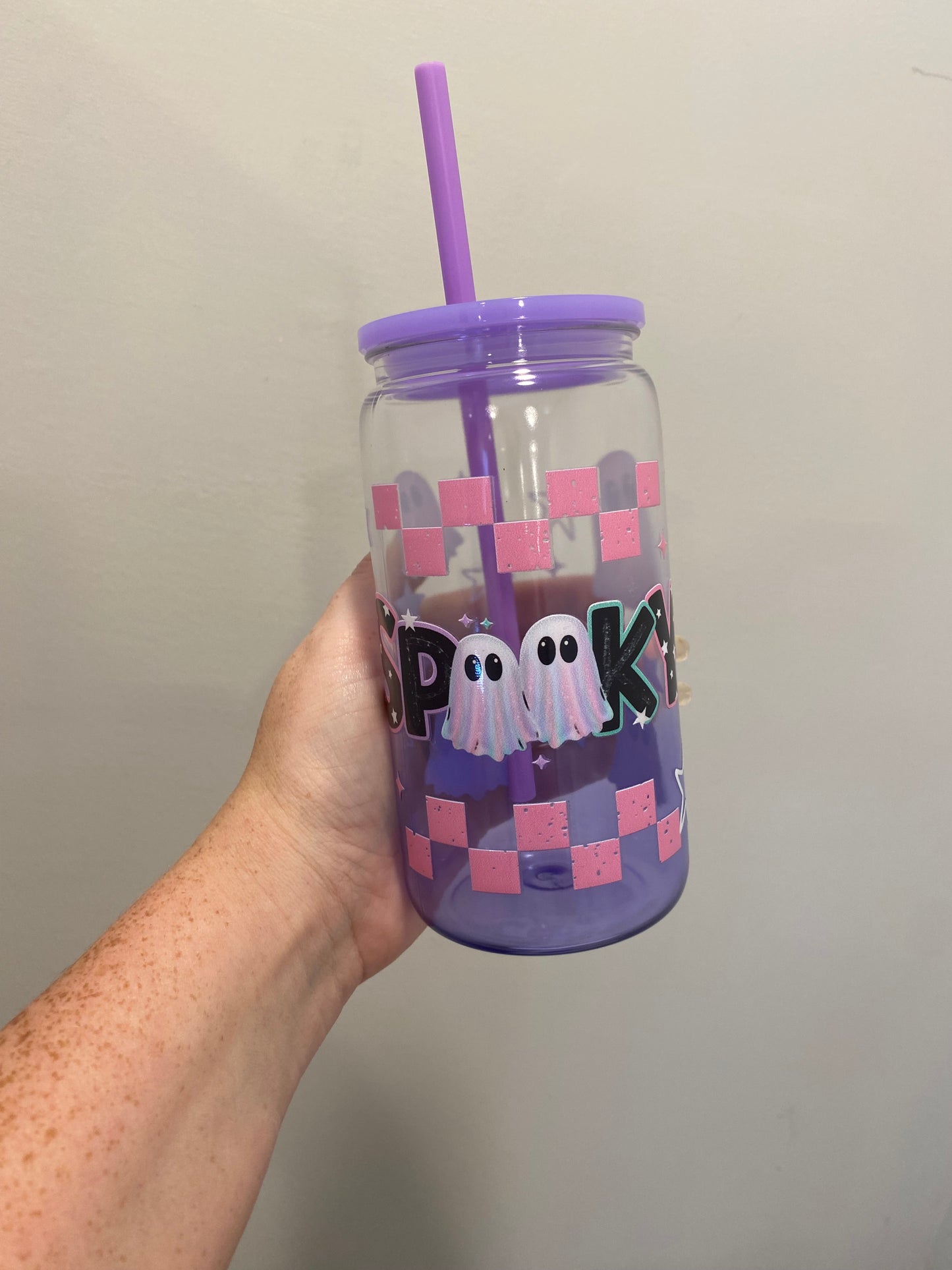 Ready to ship - 16oz plastic cup w/lid