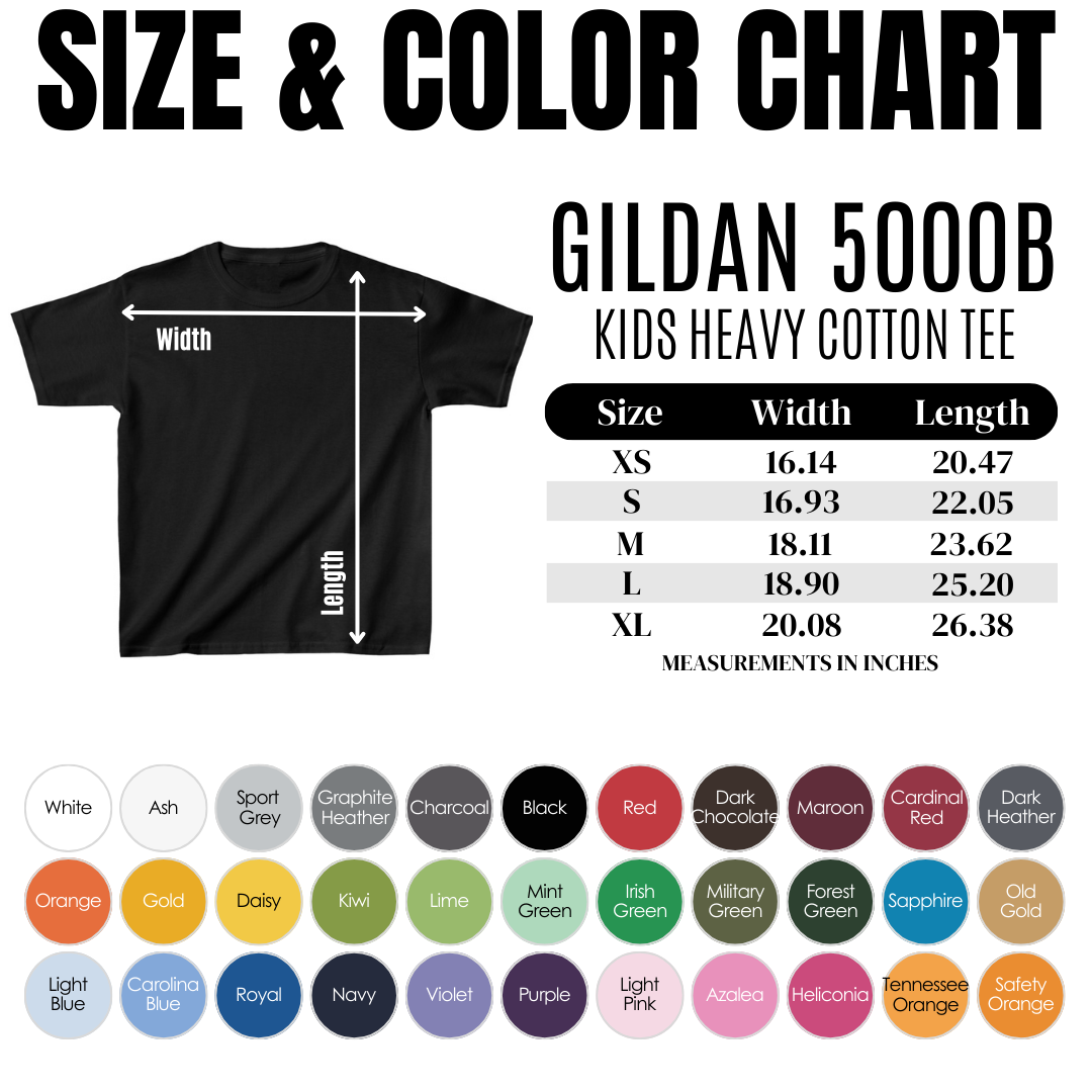 Build your own apparel - Toddler & Youth