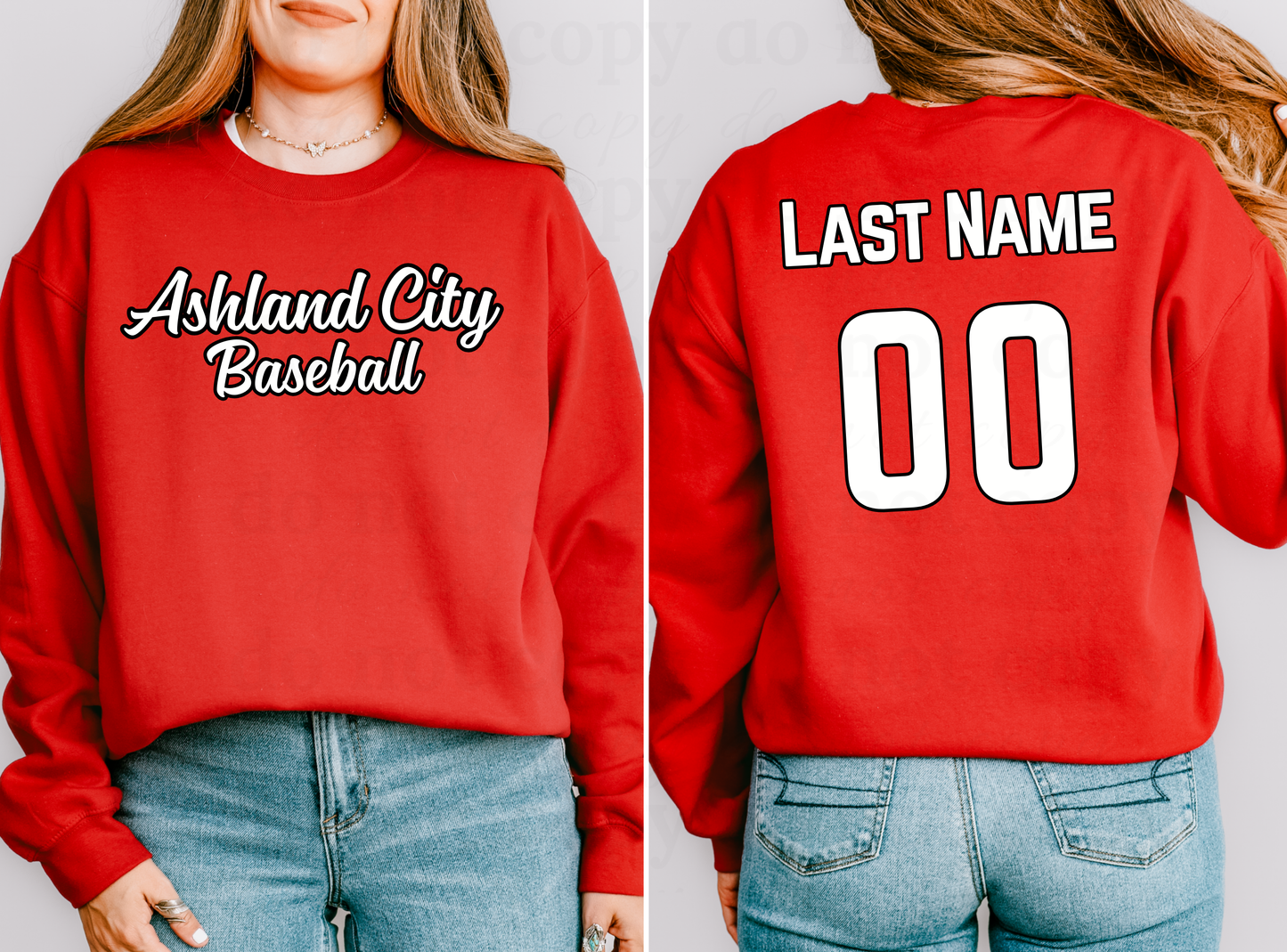 Ashland City Baseball Crewneck