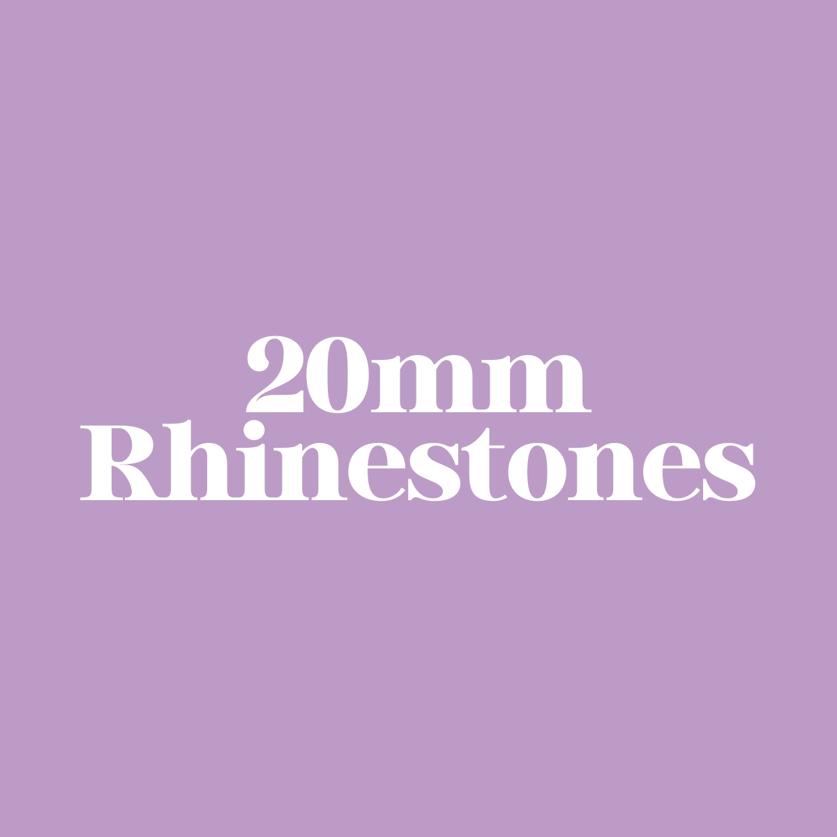 20mm Rhinestones