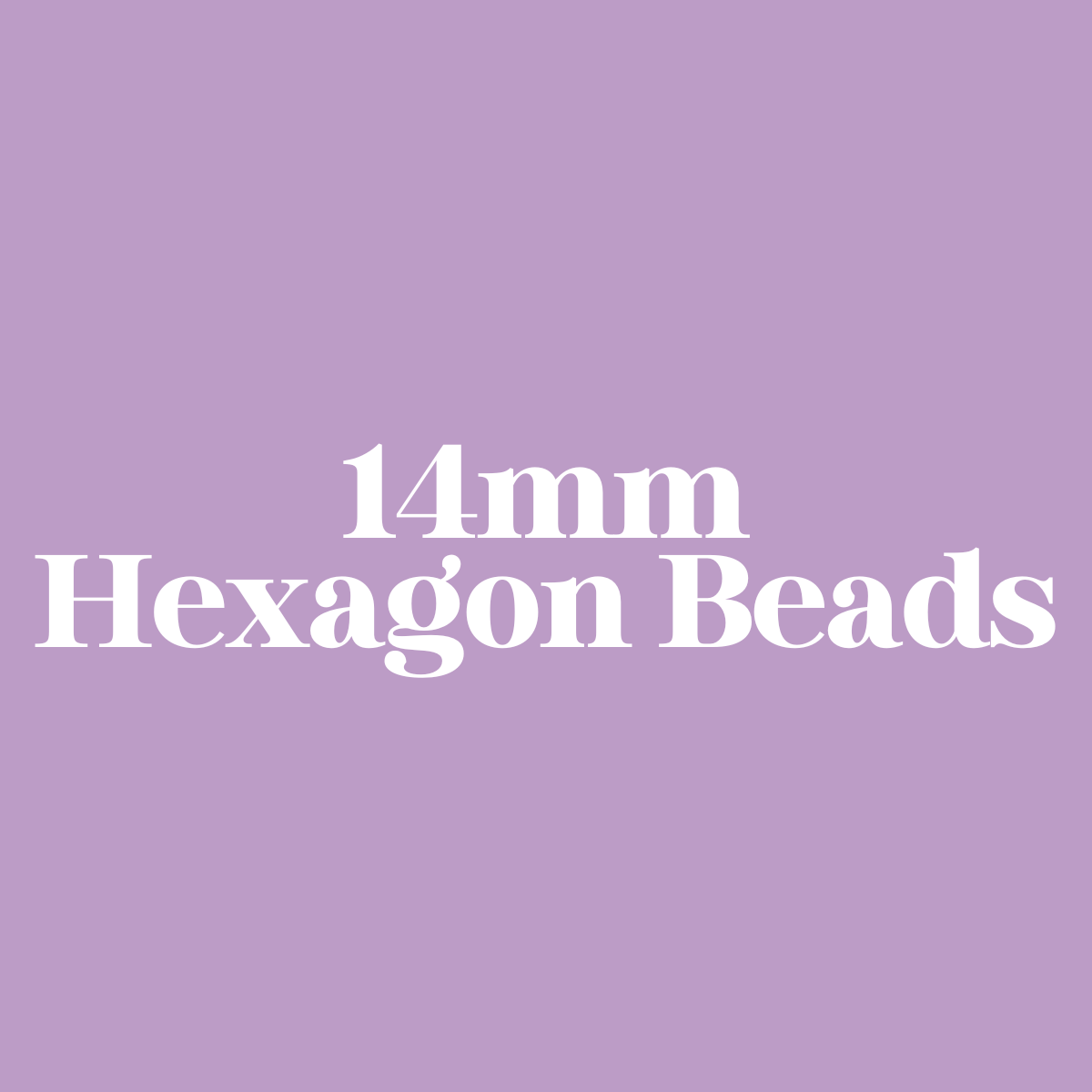 Hexagon Beads