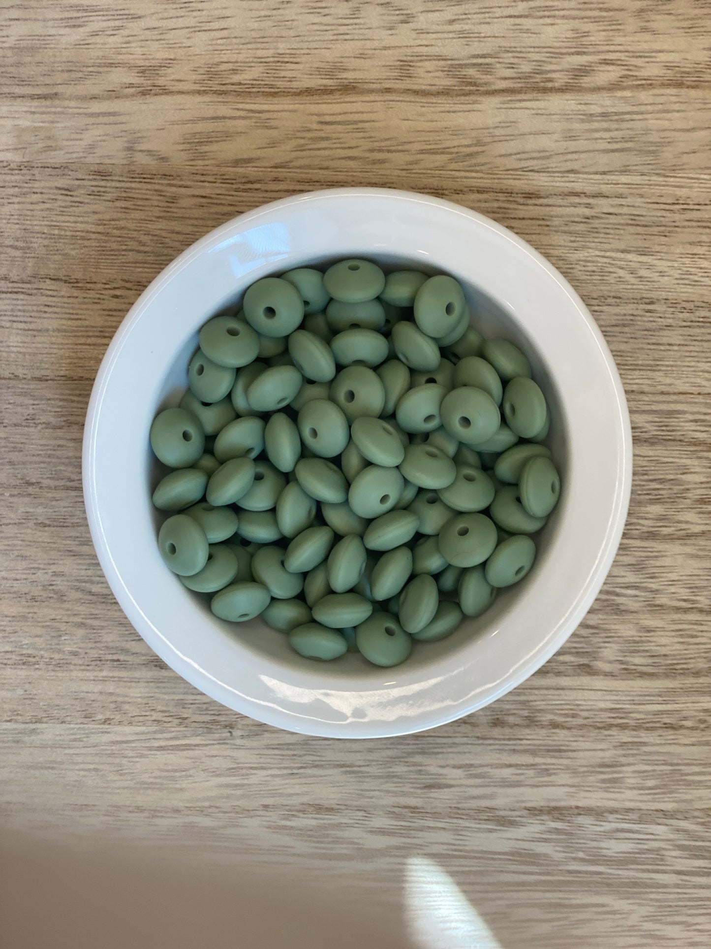 #104 Tile Green - Lentil 12mm