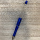 #94 Metallic Blue - Plastic Solid Pen Blank