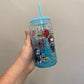 Ready to ship - 16oz plastic cup w/lid
