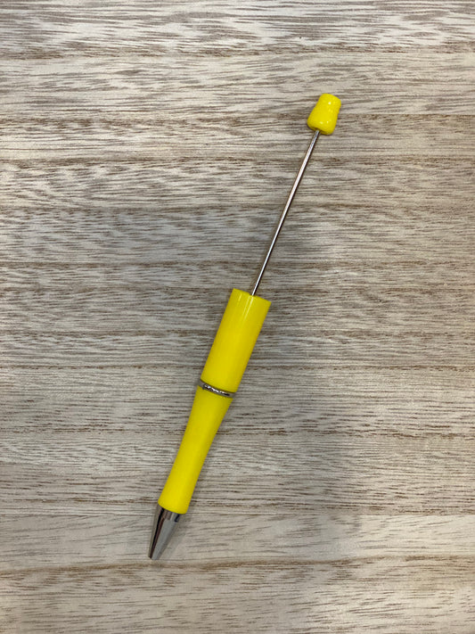 #25 Yellow - Plastic Solid Pen Blank