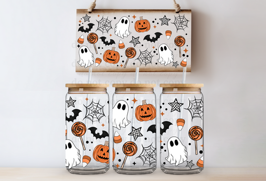Halloween things - 16oz cup w/lid