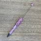 #47 Pink Cow - Plastic Printed Pen Blank