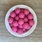 Pink - 20mm Acrylic Beads