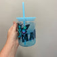 Ready to ship - Glass Mugs w/ handle and lid