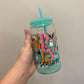 Ready to ship - 16oz plastic cup w/lid