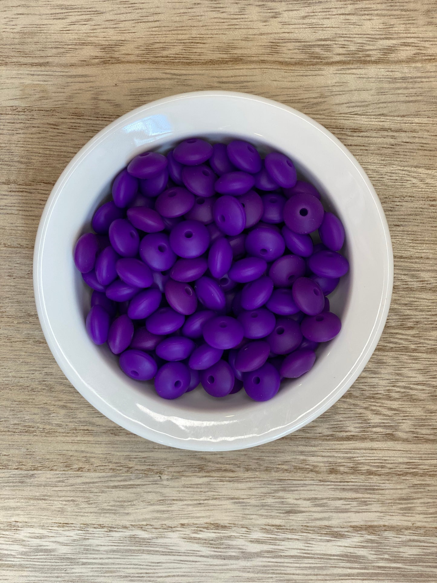 #6 Grape Purple - Lentil 12mm