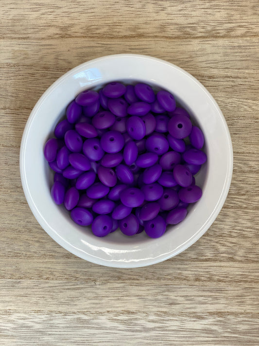 #6 Grape Purple - Lentil 12mm