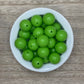 Green Apple - 20mm Acrylic Beads