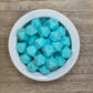 #82 Light Aqua - Solid Hexagon 14mm