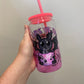 Ready to ship - 16oz plastic cup w/lid