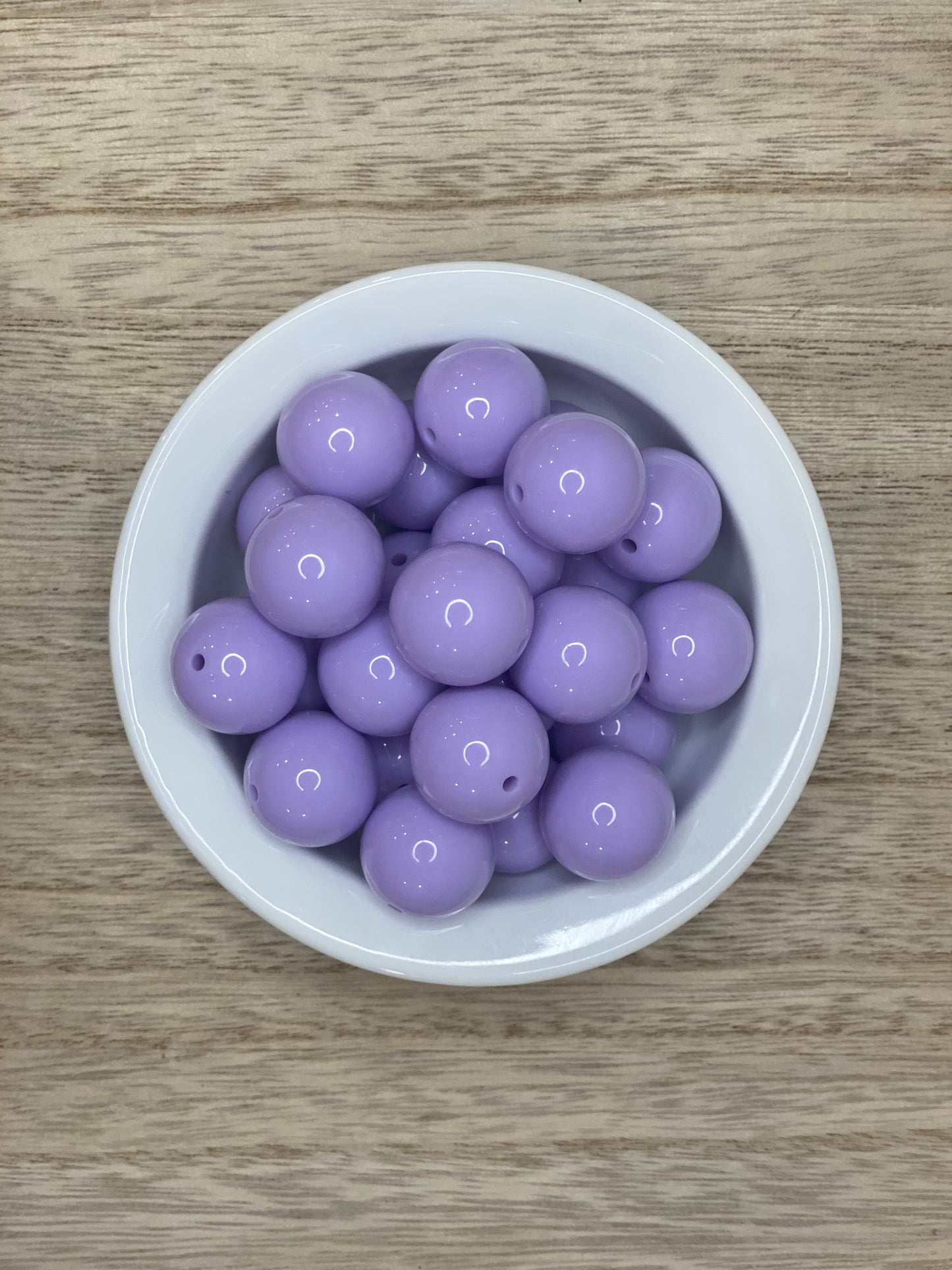 Light Purple - 20mm Acrylic Beads