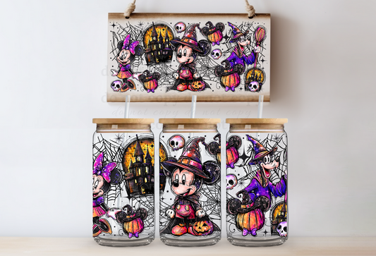 Halloween cuties - 16oz cup w/lid