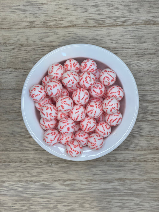 Candy Cane  - Printed 15mm