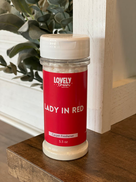 Lady In Red - Carpet Freshener