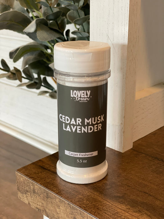 Cedar Musk + Lavender - Carpet Freshener