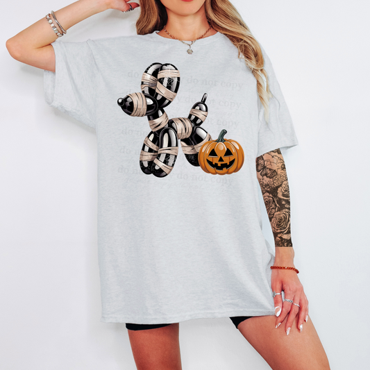 Mummy Balloon Dog - Graphic Apparel